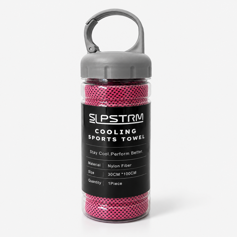 Cooling Sports Towel – Red