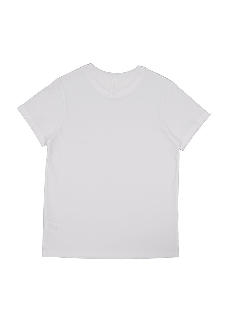 Goodmates Basis Womens Short Sleeve Tee in pink, 100% cotton 185gsm